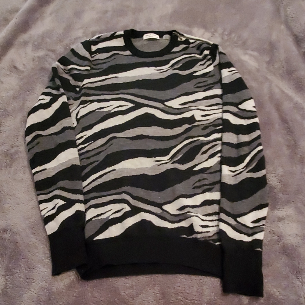 Equipment Sweater with Zip Detail